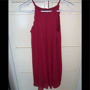 cute red/pink dress!